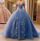 Beaded Princess Quinceanera Dresses with Big Bow Sweet 15 16 Ball Gown